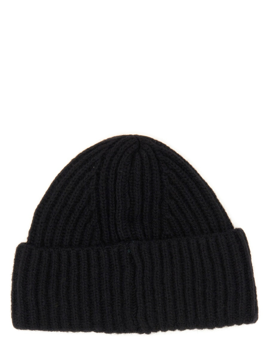 BARACUTA Beanie Hat with Logo Patch
