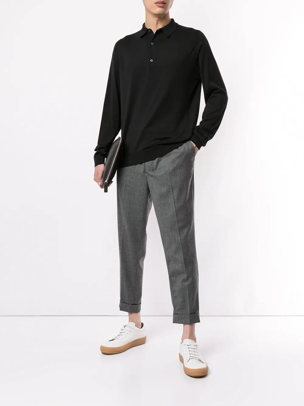 JOHN SMEDLEY Bradwell Long Sleeve Shirt for Men - SS25