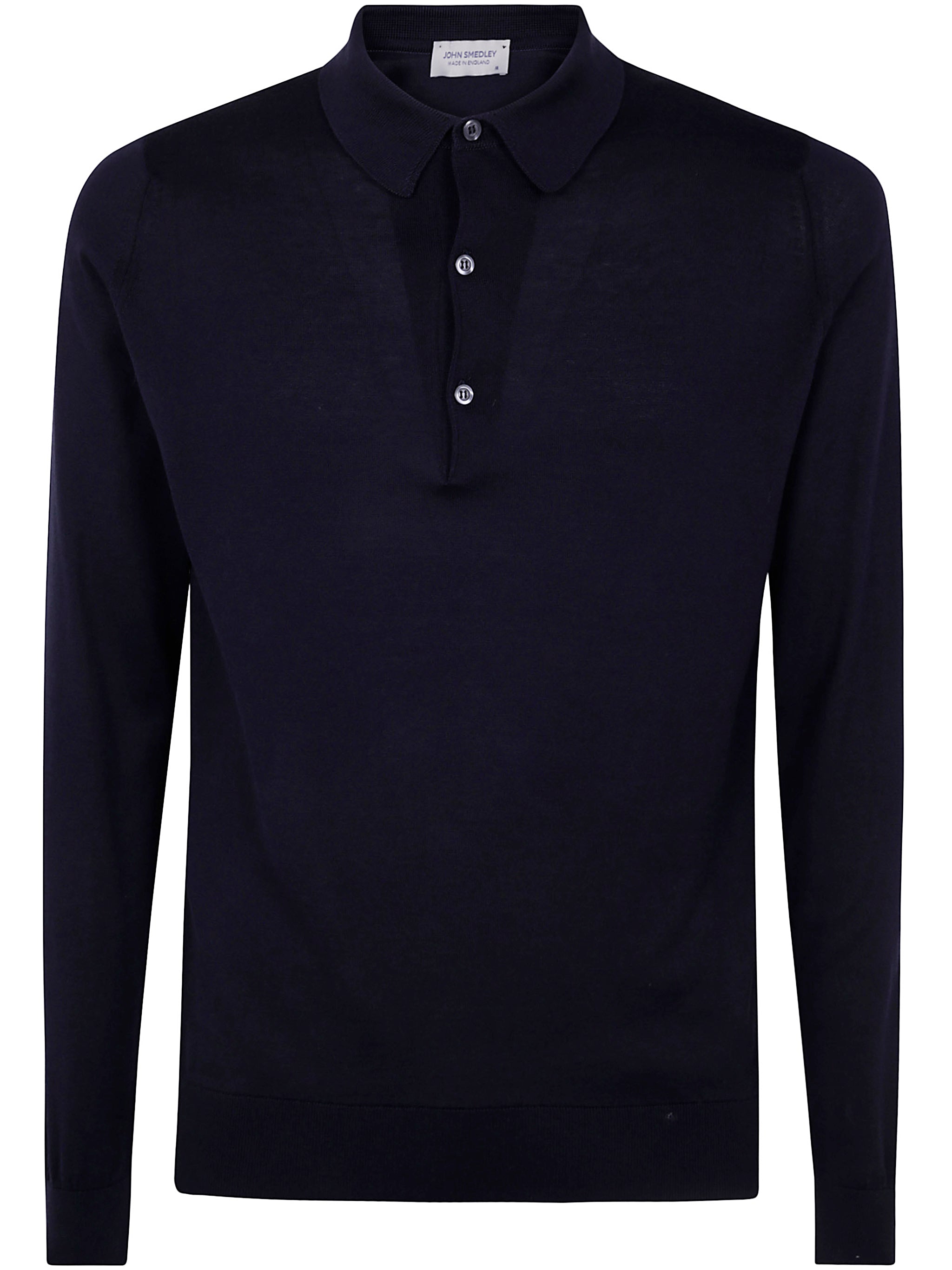 JOHN SMEDLEY Men's Long Sleeve Cotton Shirt