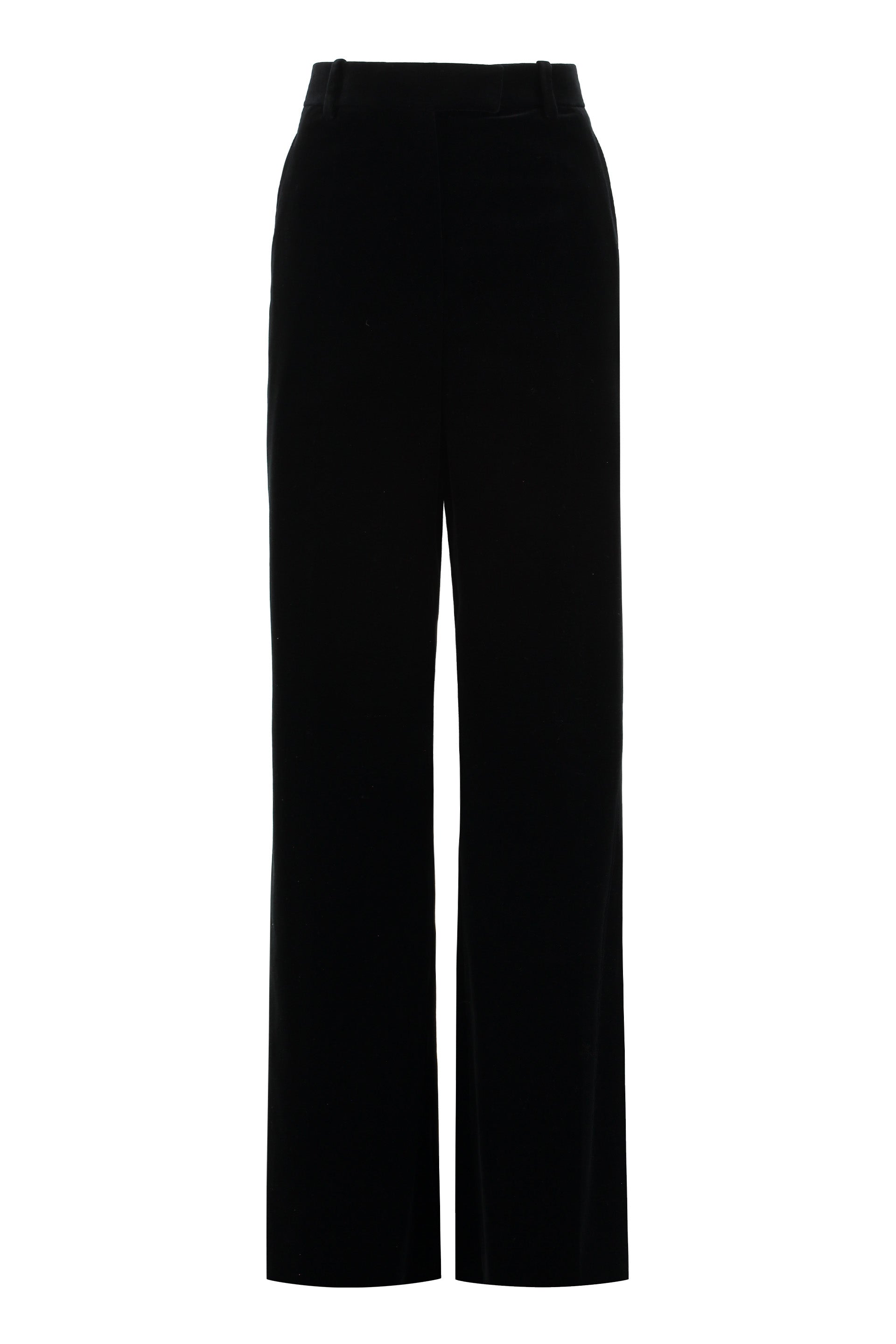 VALENTINO GARAVANI High Waist Velvet Trousers
