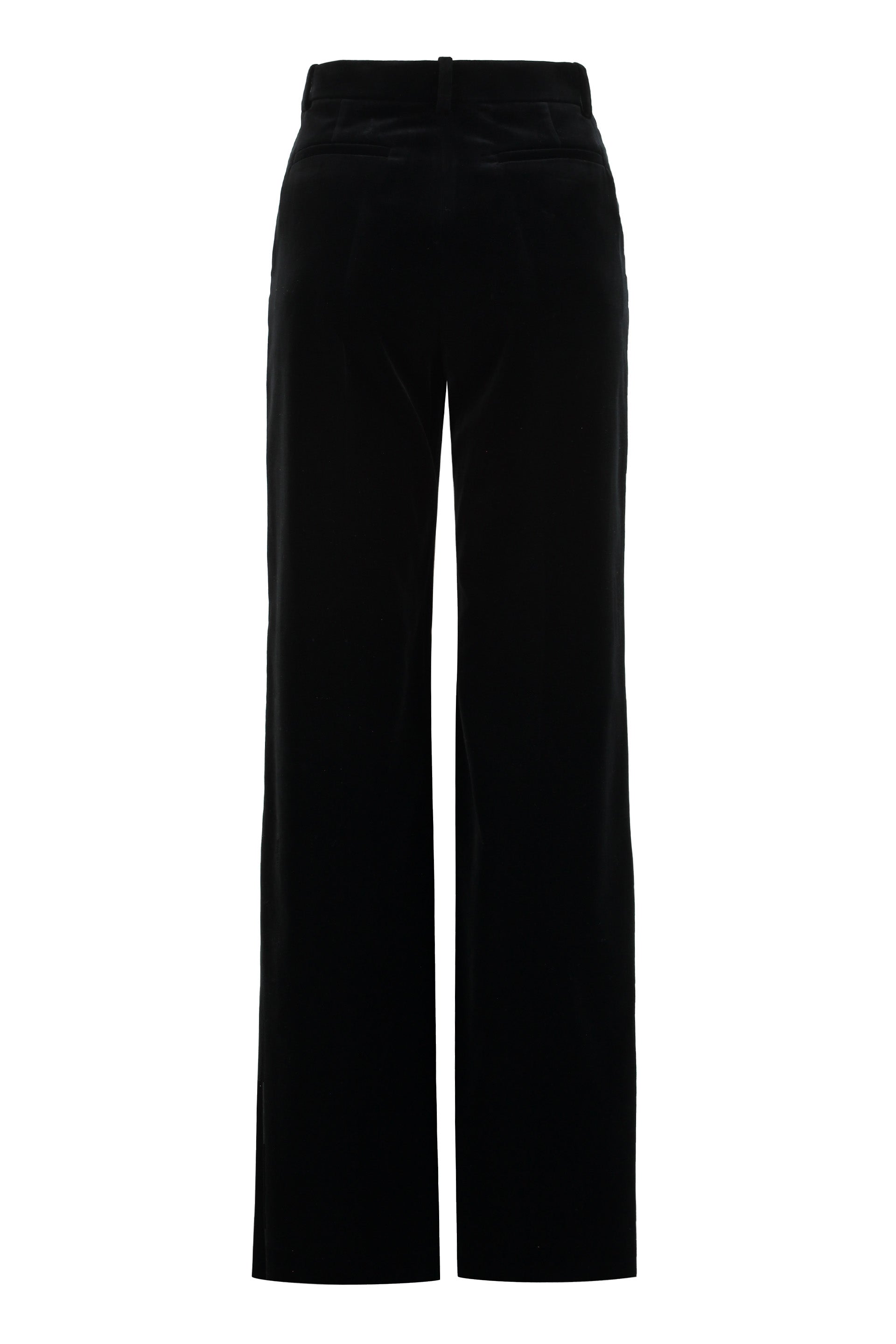 VALENTINO GARAVANI High Waist Velvet Trousers