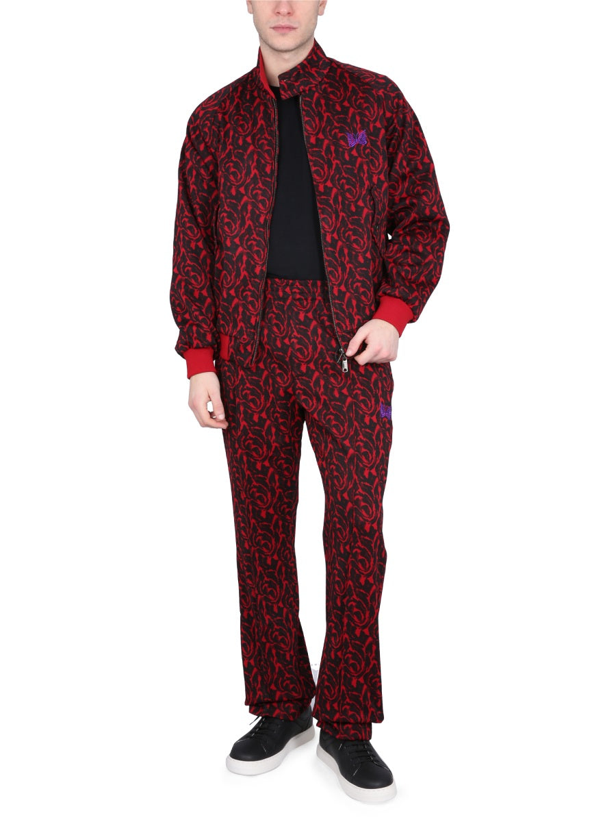 BARACUTA X NEEDLES High Collar Button-Up Jacket for Men