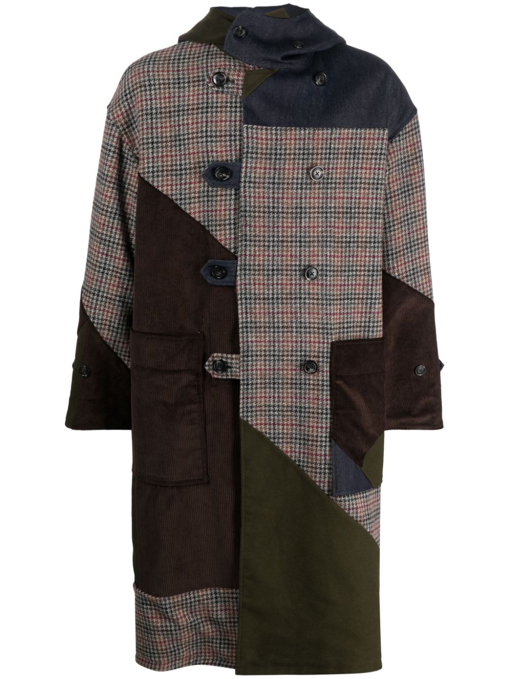 BARACUTA Patchwork Duffle Jacket - Classic Design