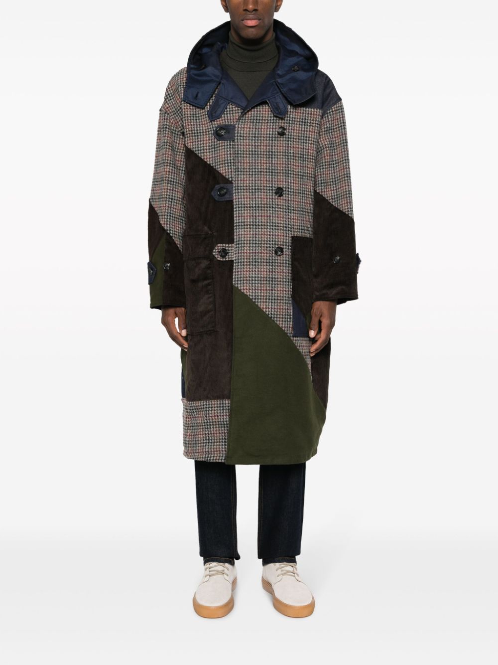 BARACUTA Patchwork Duffle Jacket - Classic Design