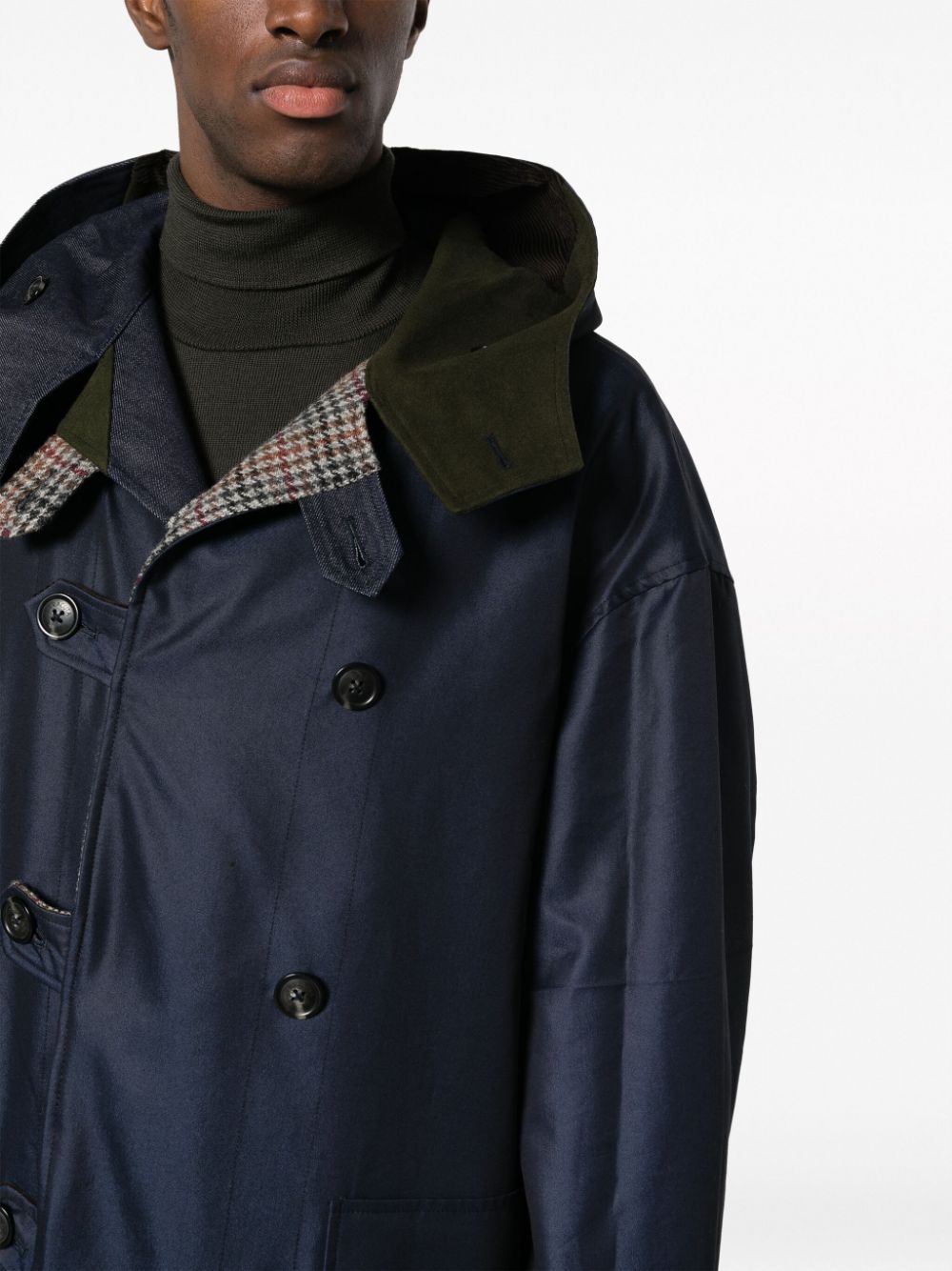 BARACUTA Patchwork Duffle Jacket - Classic Design