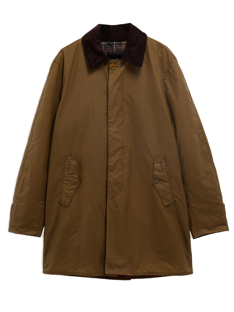BARACUTA Waxed Cotton Tyne Jacket for Men - FW25