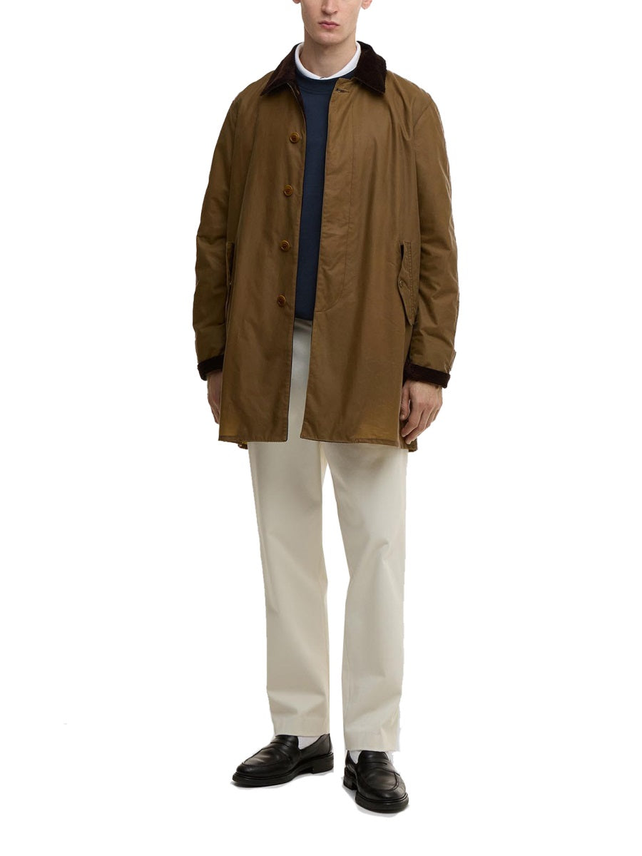 BARACUTA Waxed Cotton Tyne Jacket for Men - FW25