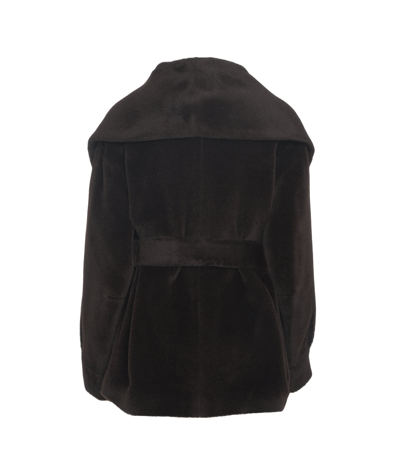 BRERAS Elegant Wrap Jacket with Scarf Collar