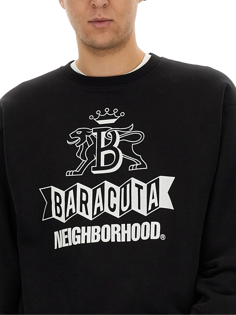 BARRACUTA Classic Logo Sweatshirt - Size L