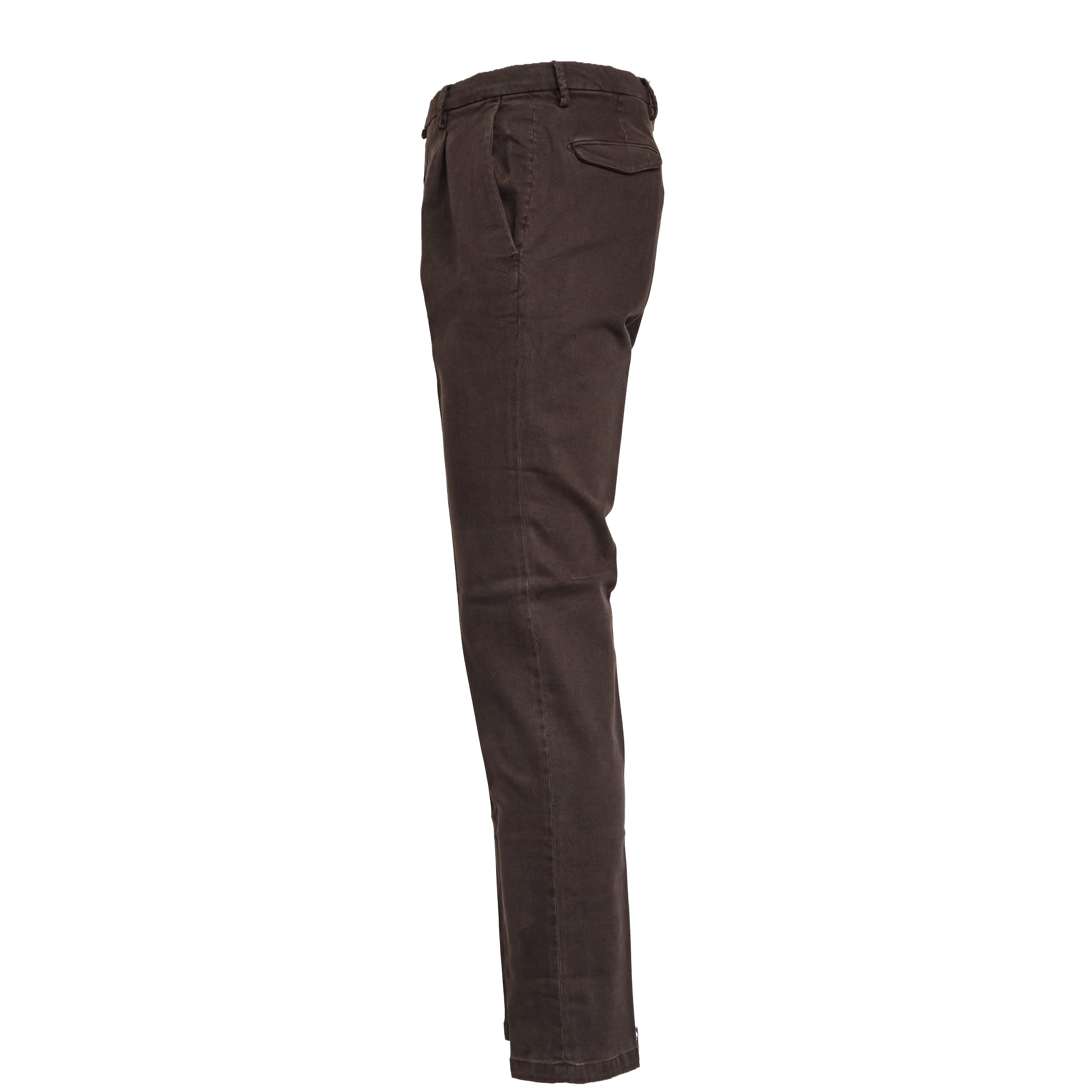 BRIGLIA 1949 Easy-Fit Tencel Cotton Trousers for Men