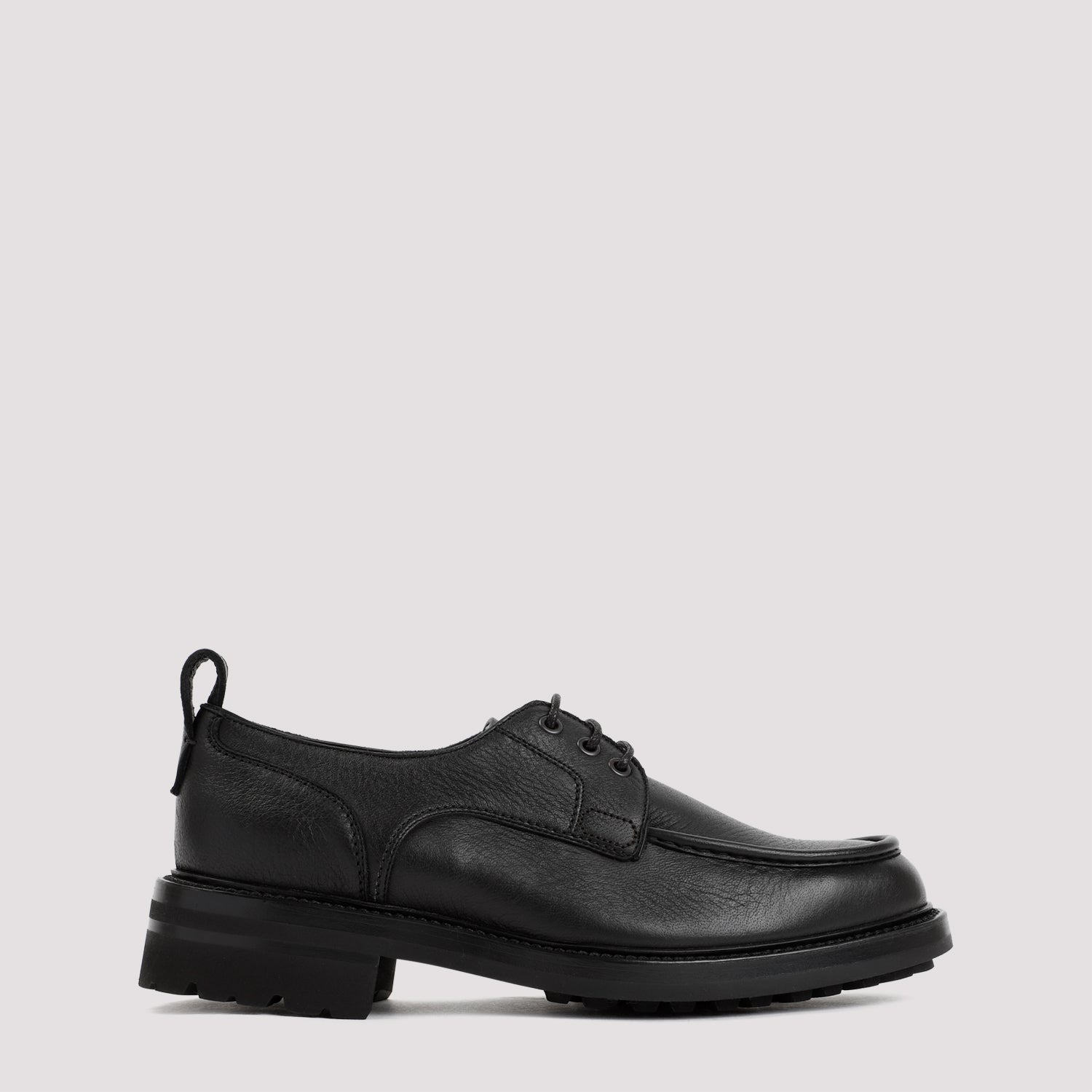 BRIONI Elegant Grained Leather Derbies for Men