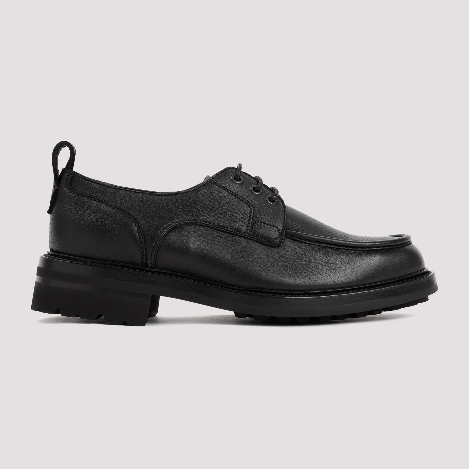 BRIONI Elegant Grained Leather Derbies for Men