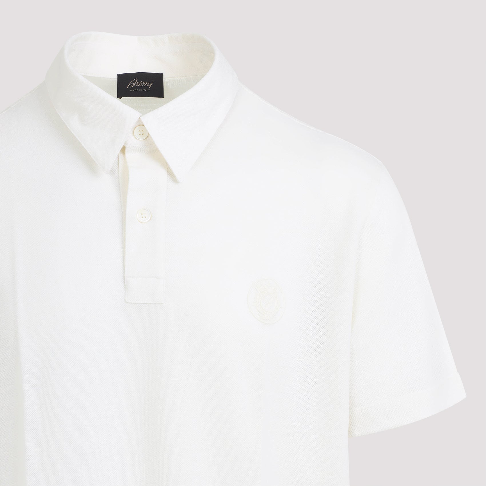BRIONI Sophisticated Wool Polo for Men