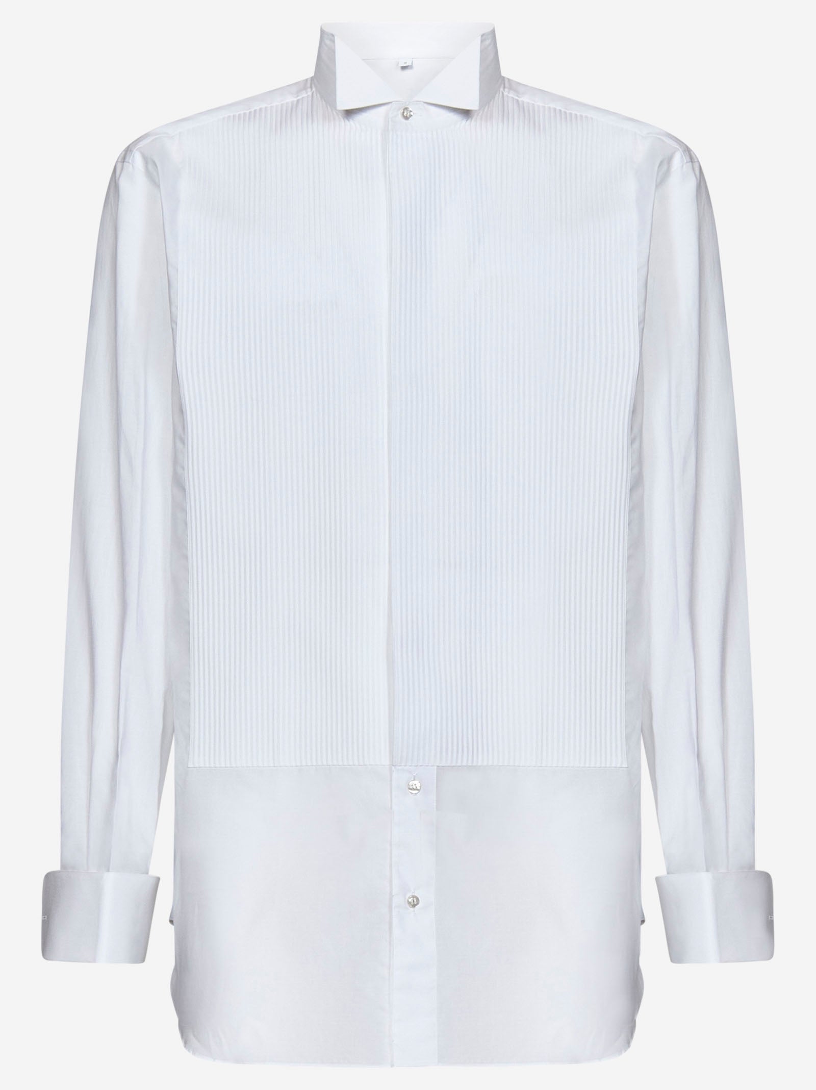 BRIONI Elegant Evening Shirt with Unique Detail - Size 41 cm