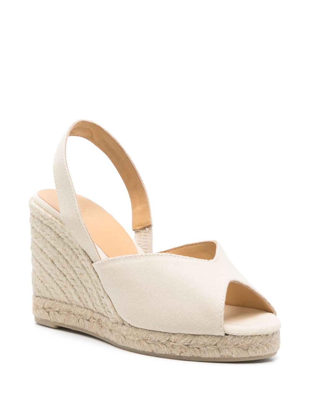 CASTAÑER Women’s Stylish Canvas Espadrilles with Braided Wedge