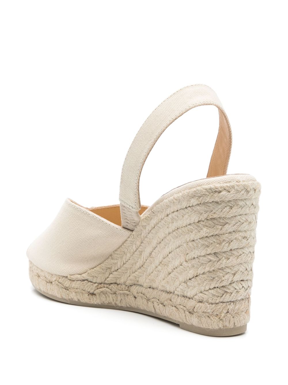 CASTAÑER Women’s Stylish Canvas Espadrilles with Braided Wedge