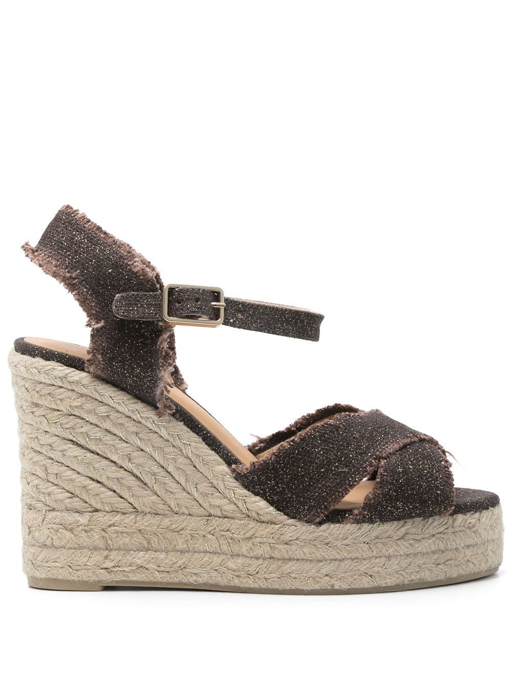 CASTAÑER Suede Espadrille Sandals for Women