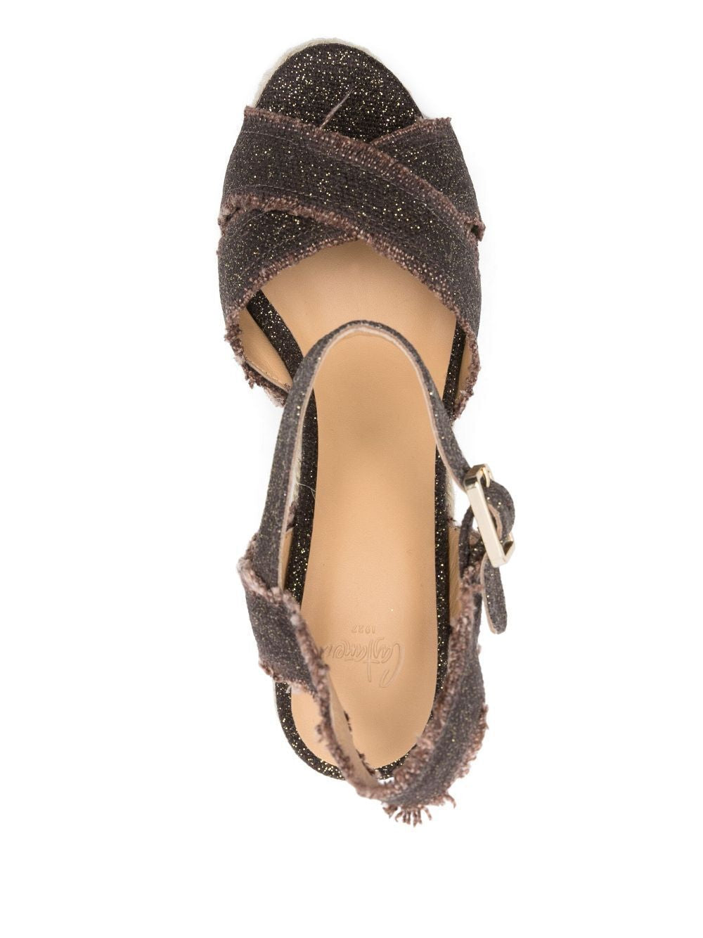 CASTAÑER Suede Espadrille Sandals for Women