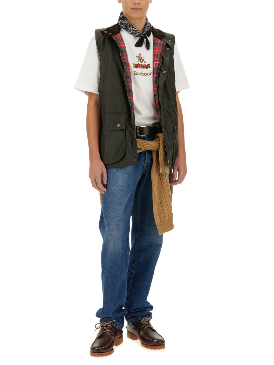 BARRACUTA Relaxed Fit Logo T-Shirt - Size L