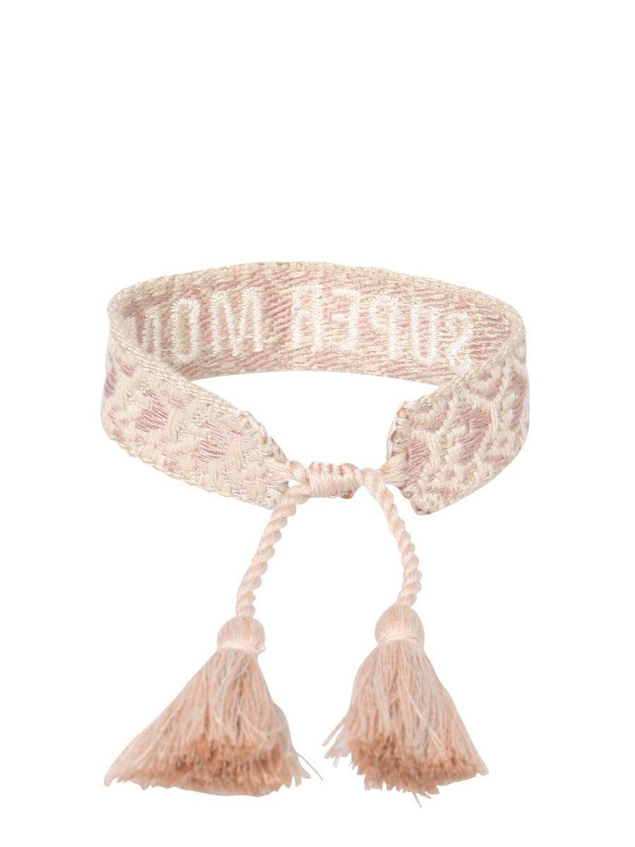 LABEL K Mini Braided Fabric Bracelet