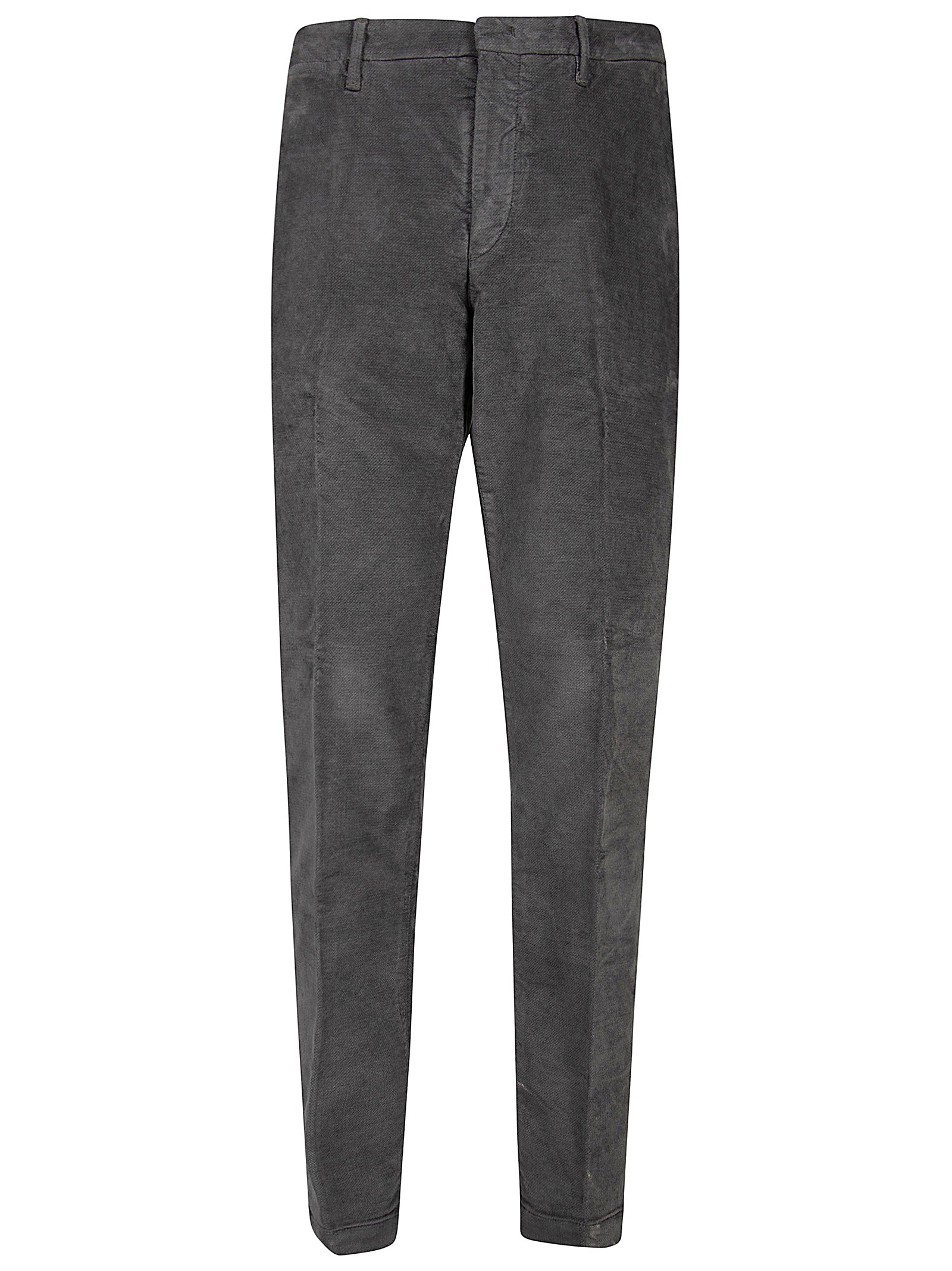 REHASH Men's Cotton Blend Trousers - Mini Fit