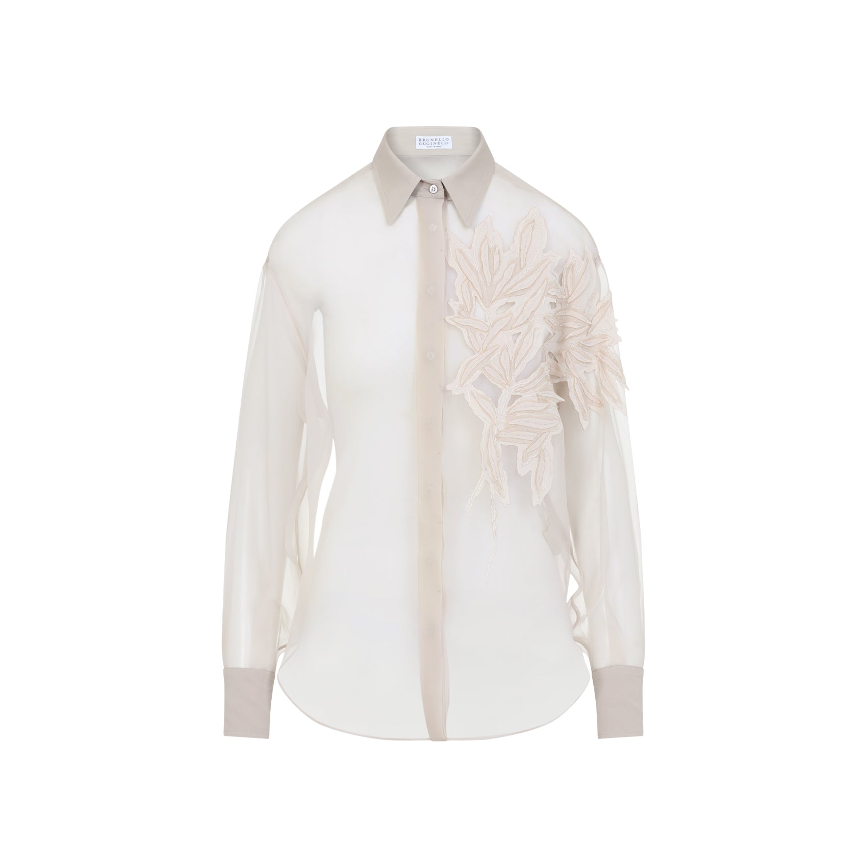 BRUNELLO CUCINELLI Silk Shirt for Women - Elegant Casual and Formal Wear