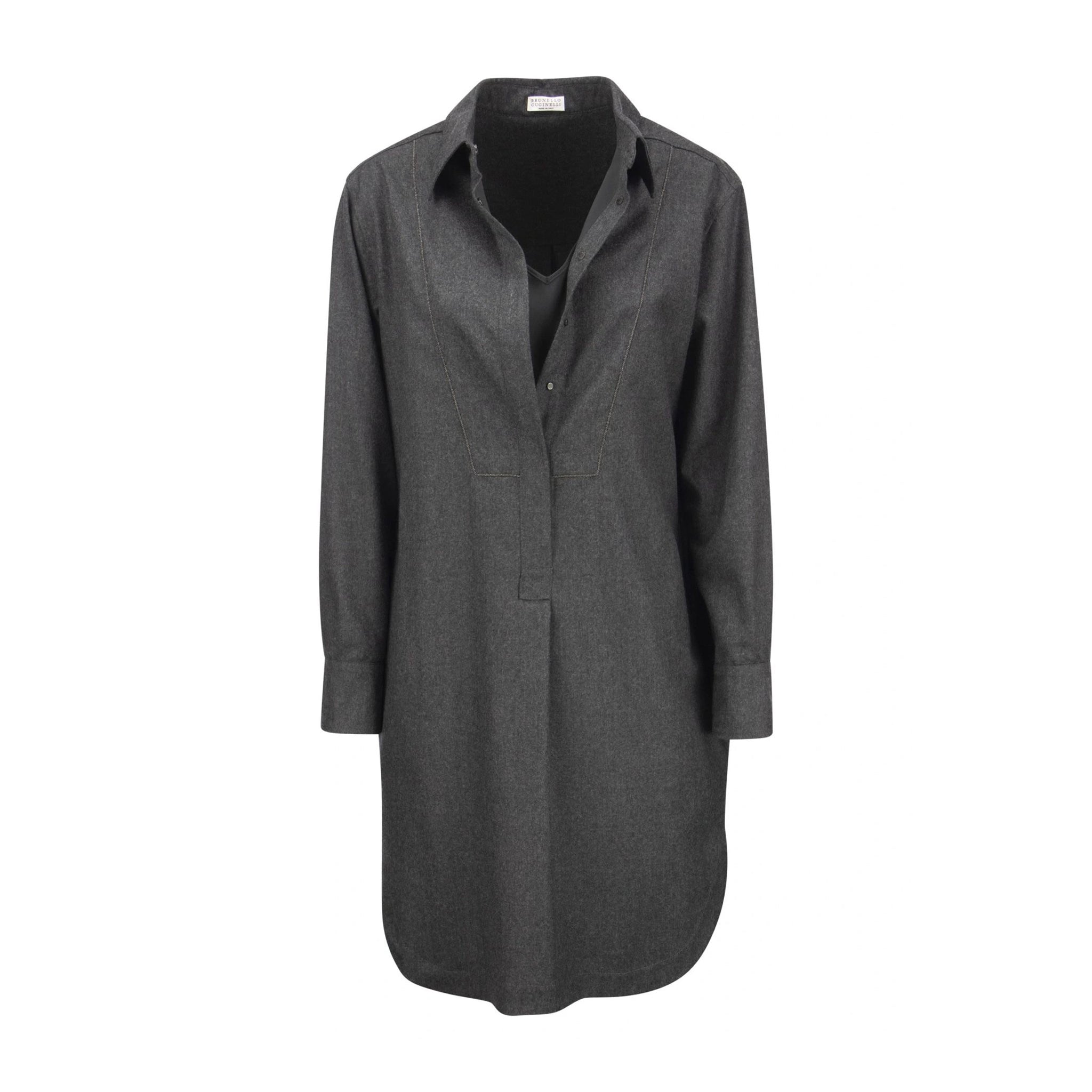 BRUNELLO CUCINELLI Wool Dress - A Timeless Fall/Winter Essential