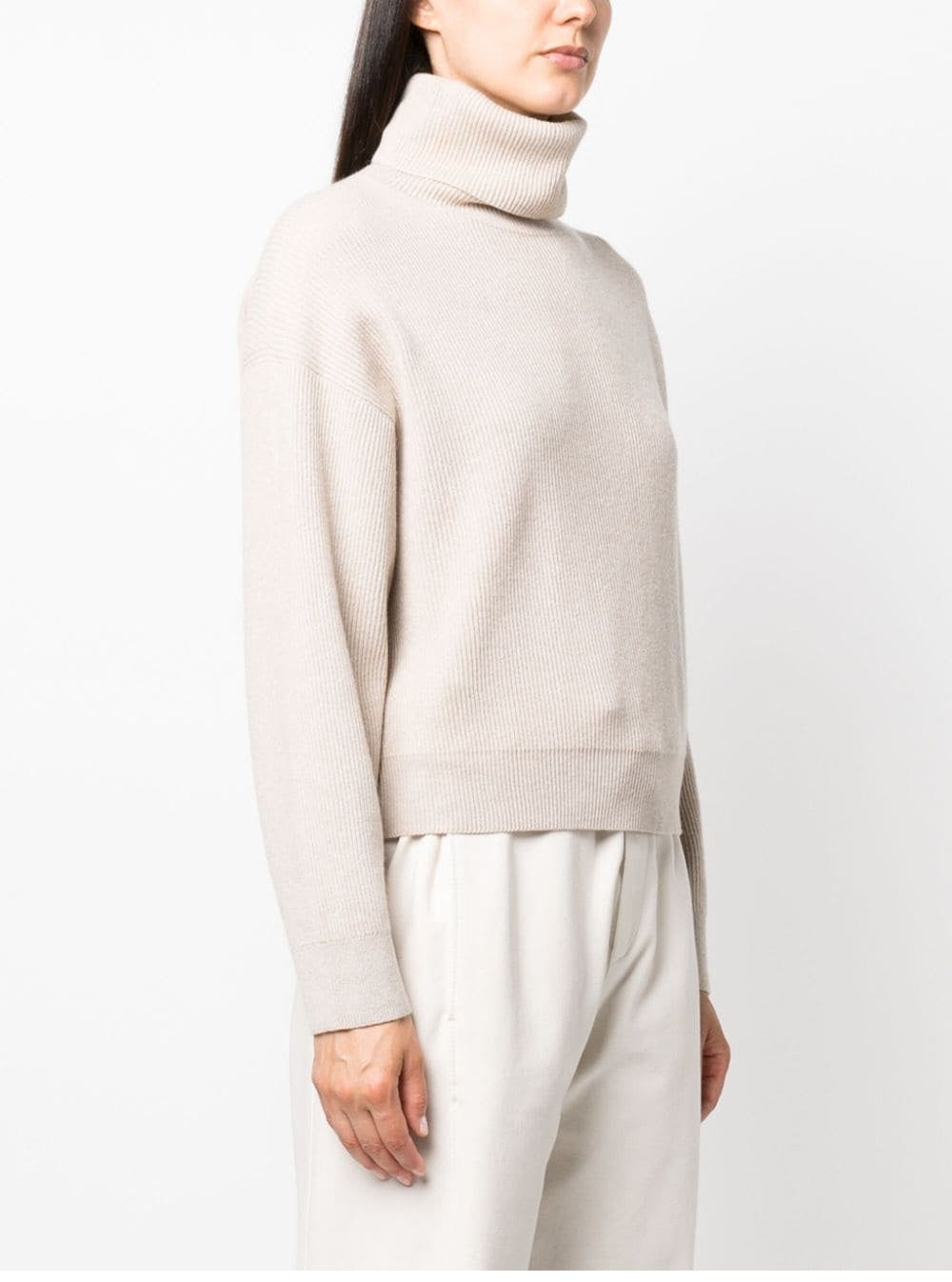 BRUNELLO CUCINELLI Chic Cyclist Long Sleeve Knit Top for Women