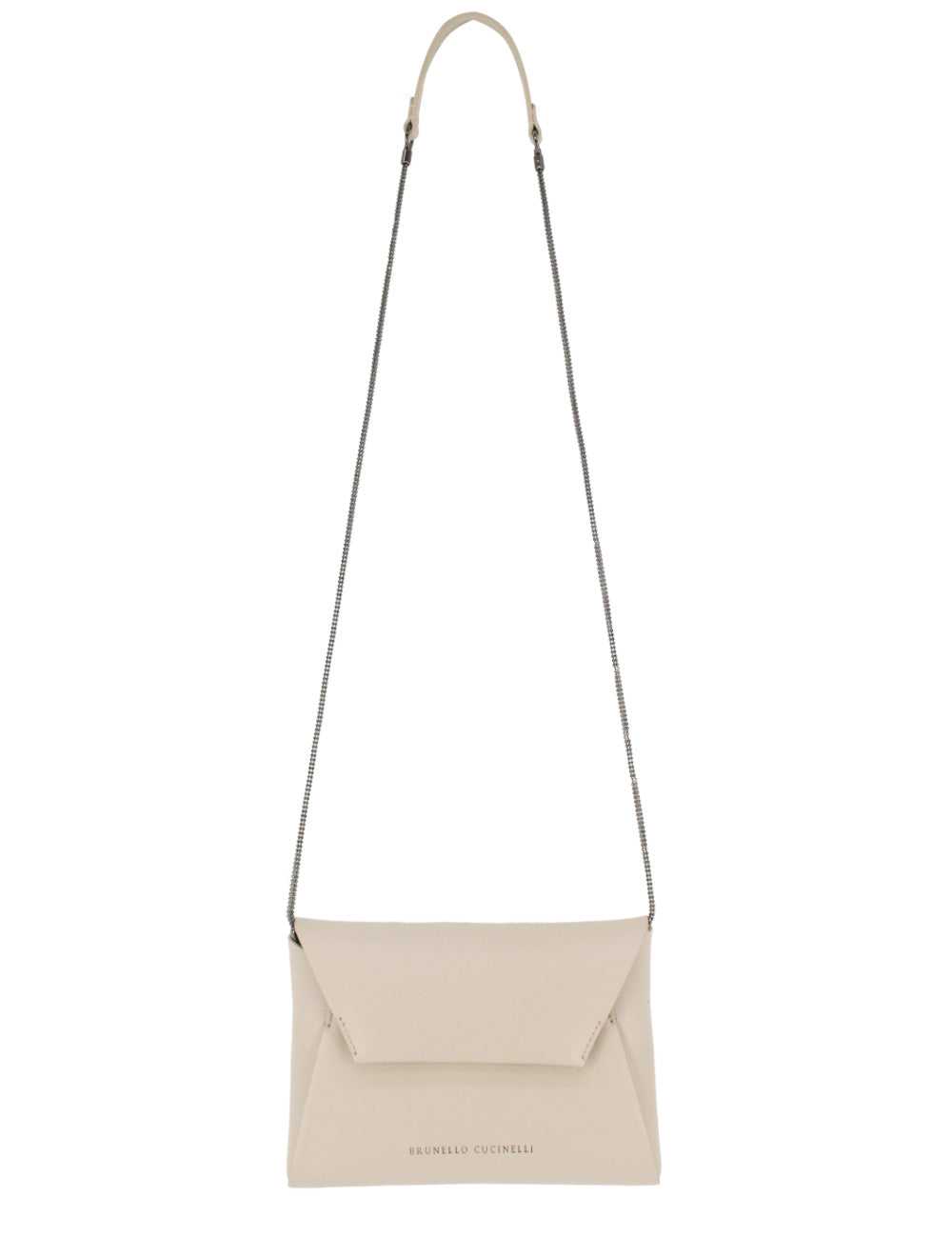 BRUNELLO CUCINELLI Elegant Mini Leather Handbag - 21x14.5x2 cm