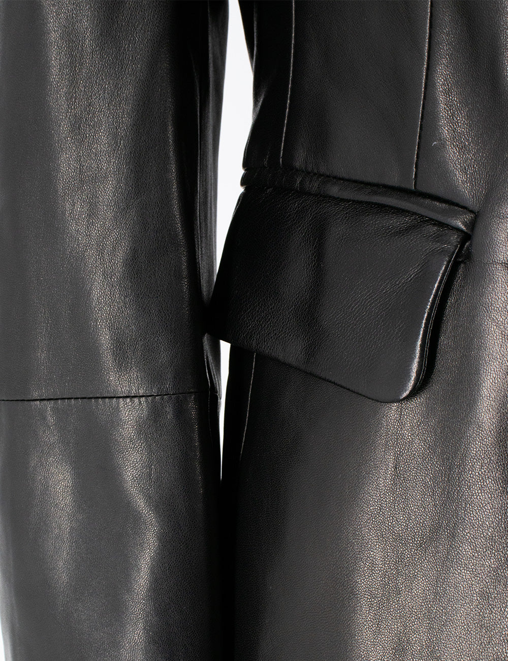 BRUNELLO CUCINELLI Women's Leather Jacket with Jewel-Embroidered Collar