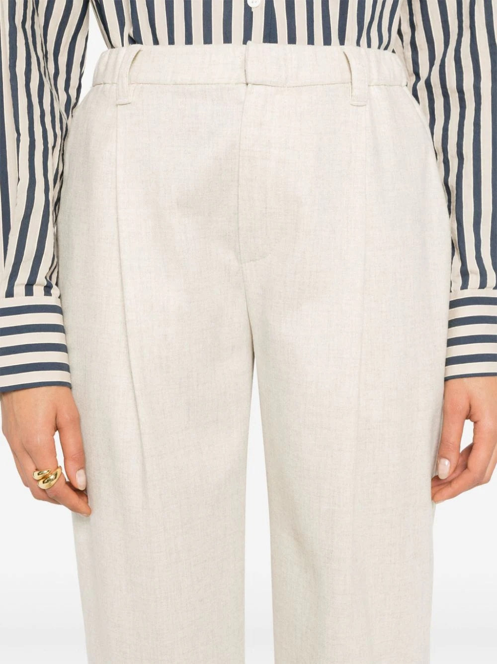 BRUNELLO CUCINELLI Luxurious Trousers for Women - CARRY OVER
