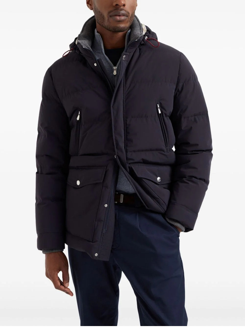 BRUNELLO CUCINELLI Luxury Men's Puffer Jacket