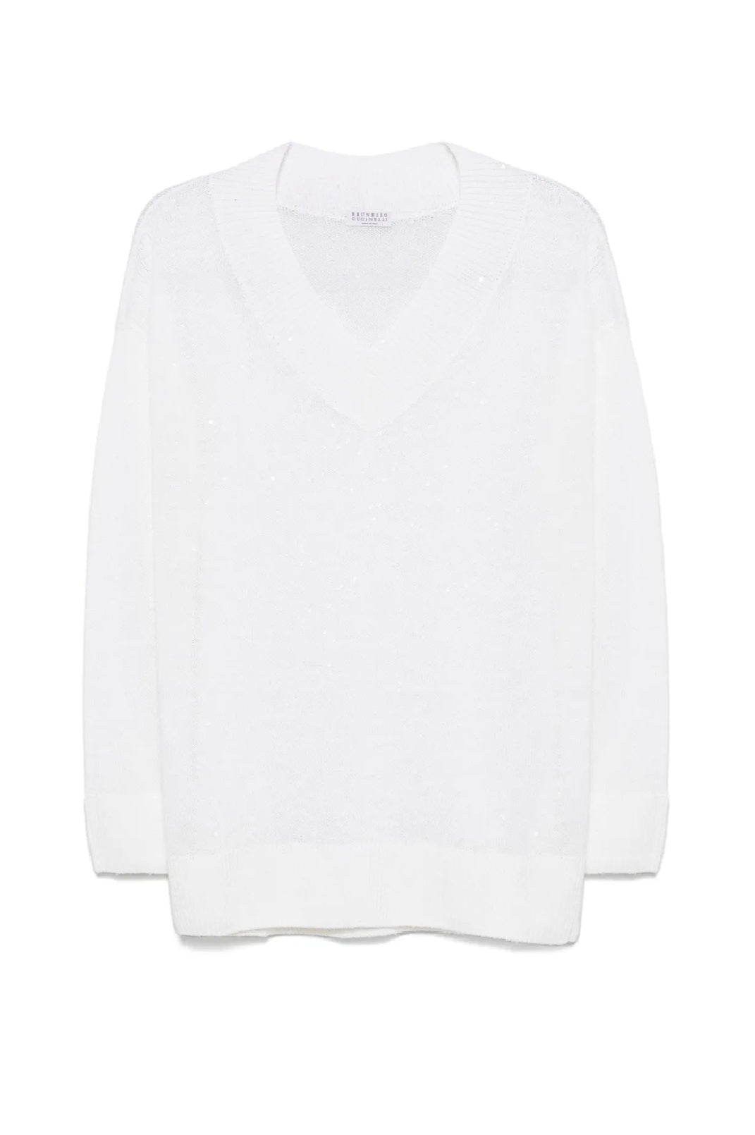 BRUNELLO CUCINELLI V-Neck Long Sleeve Knitwear for Women