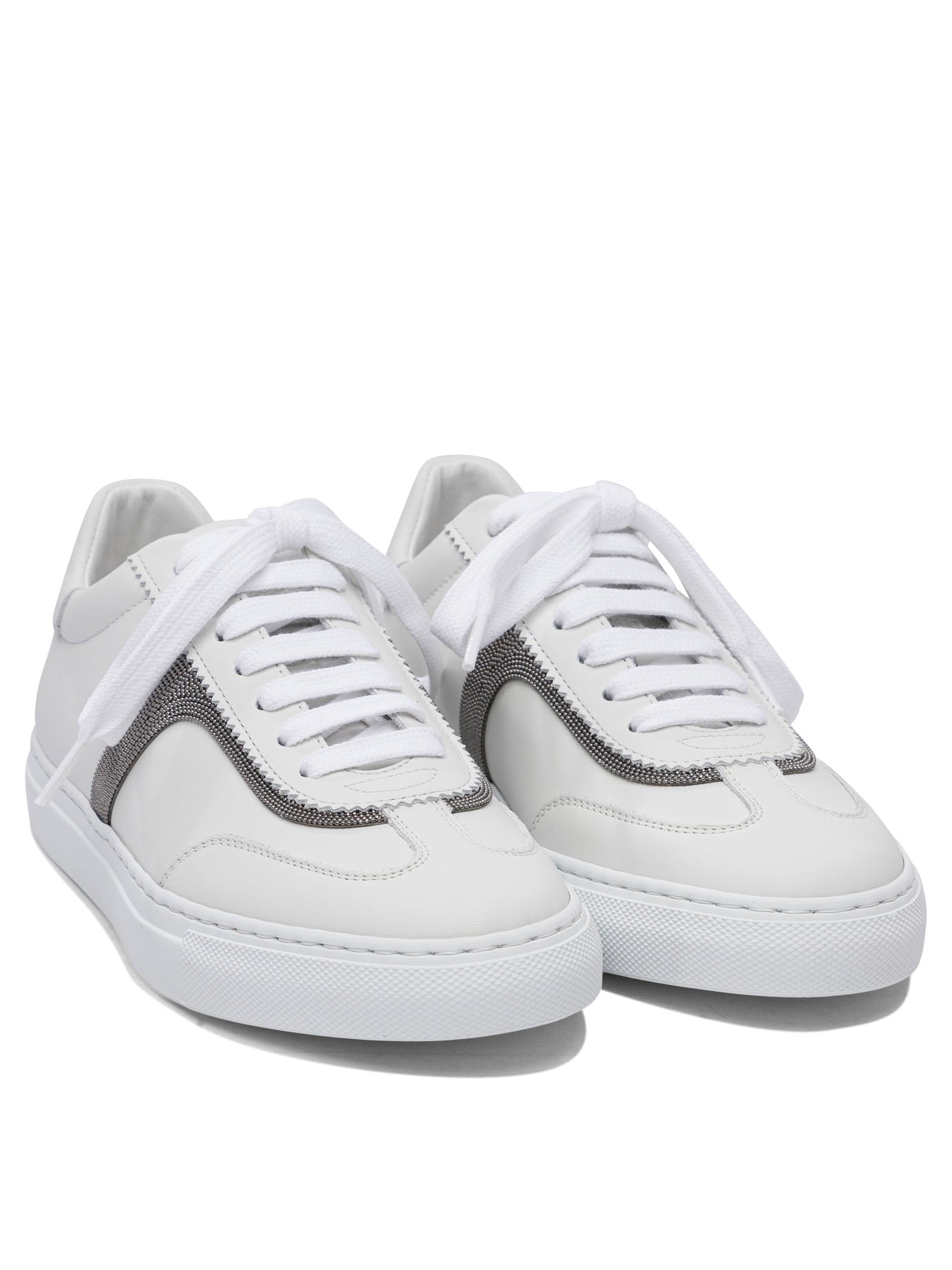 BRUNELLO CUCINELLI Luxury Women's Sneakers with Elegant Detail