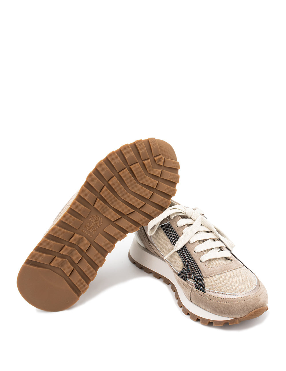 BRUNELLO CUCINELLI Elevated Women's Mini Sneakers