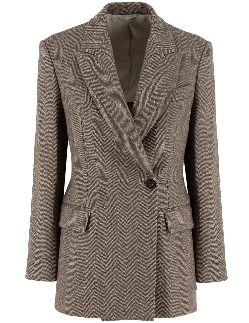 BRUNELLO CUCINELLI Oversized Wool Jacket for Women