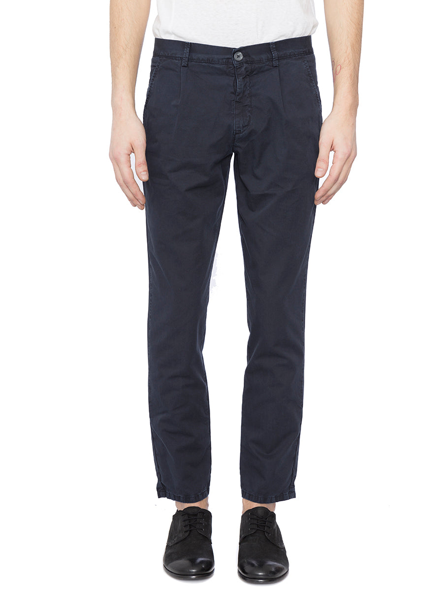 BASICON Men's Mini Chino Pants with Pleats (Size 46)