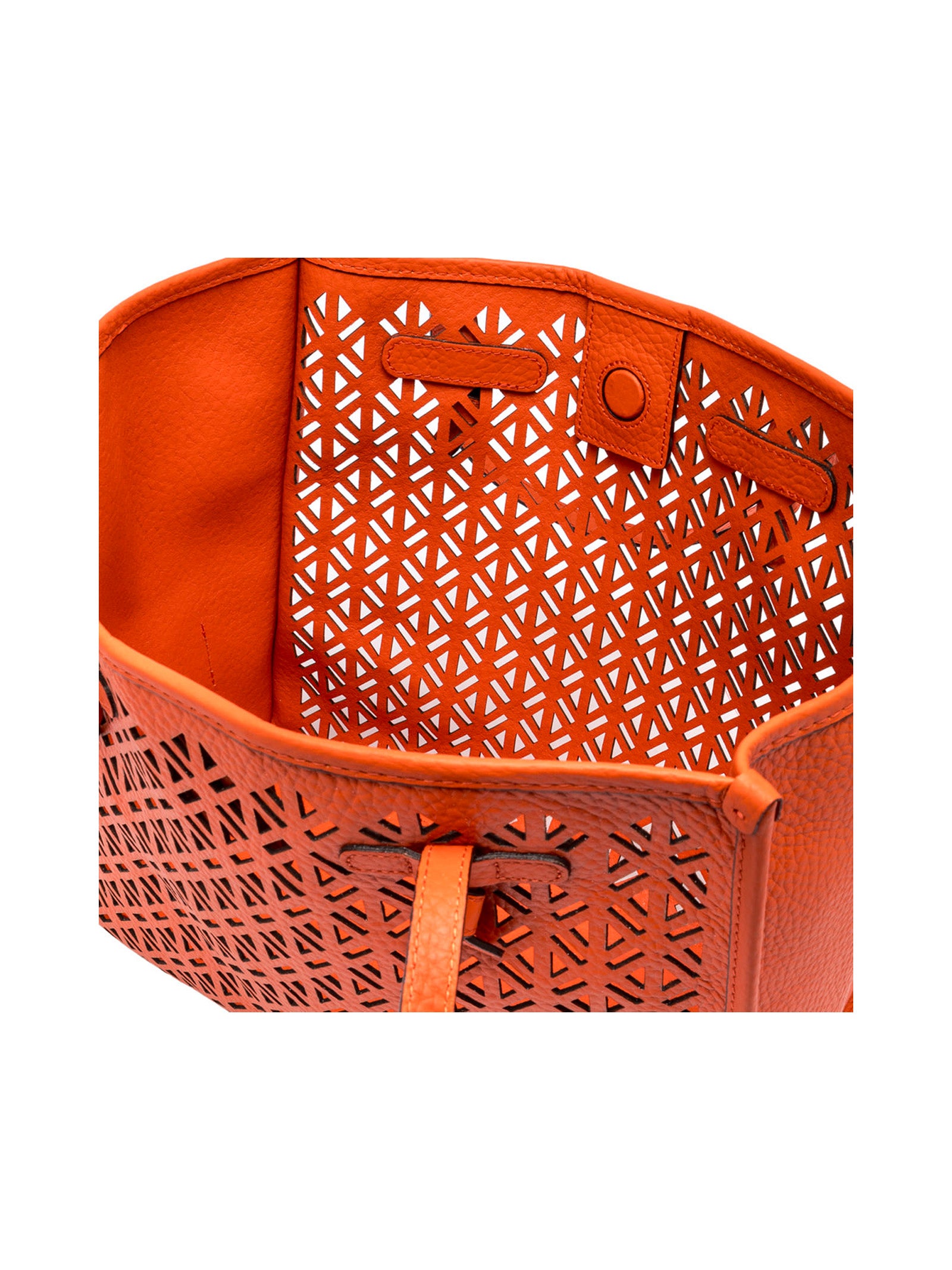 GIANNI CHIARINI Marcella Mini Shopping Handbag in Double Bubble Leather