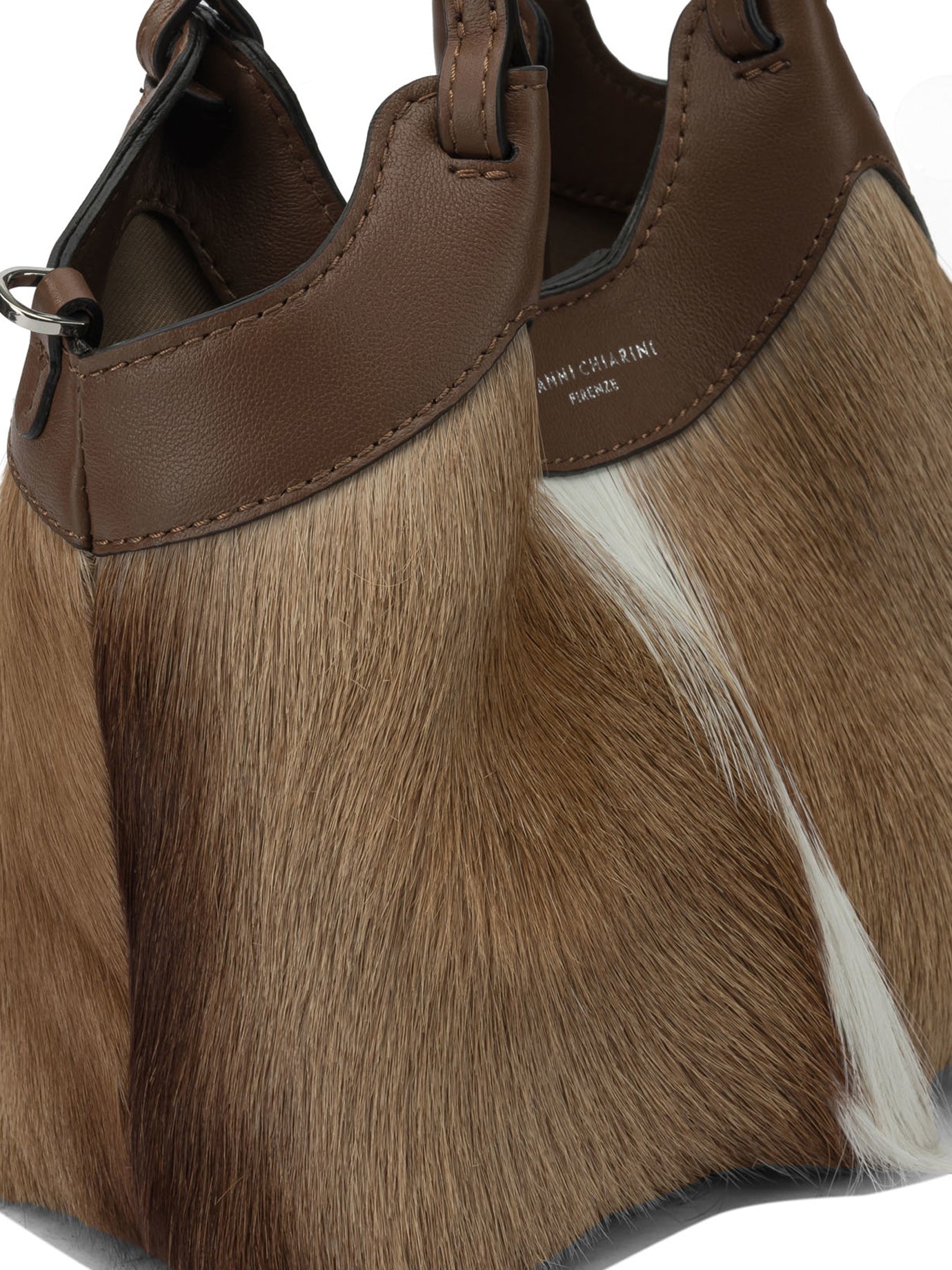 GIANNI CHIARINI Chic Leather Handbag - Women's Mini Style