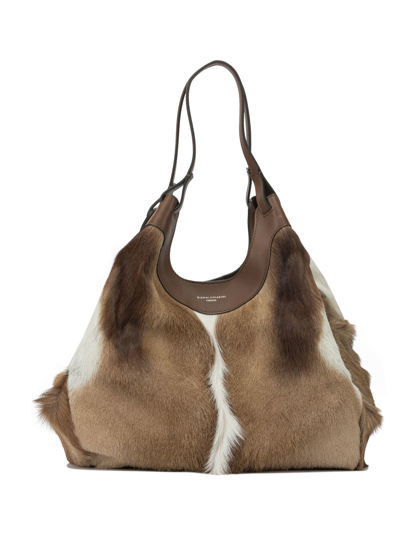 GIANNI CHIARINI Leather Shoulder Handbag