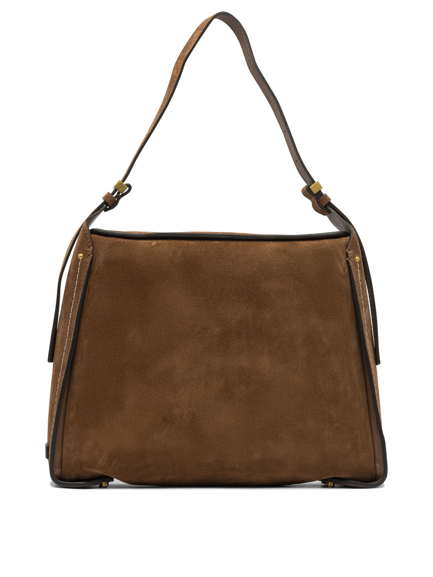 GIANNI CHIARINI Suede Shoulder Handbag