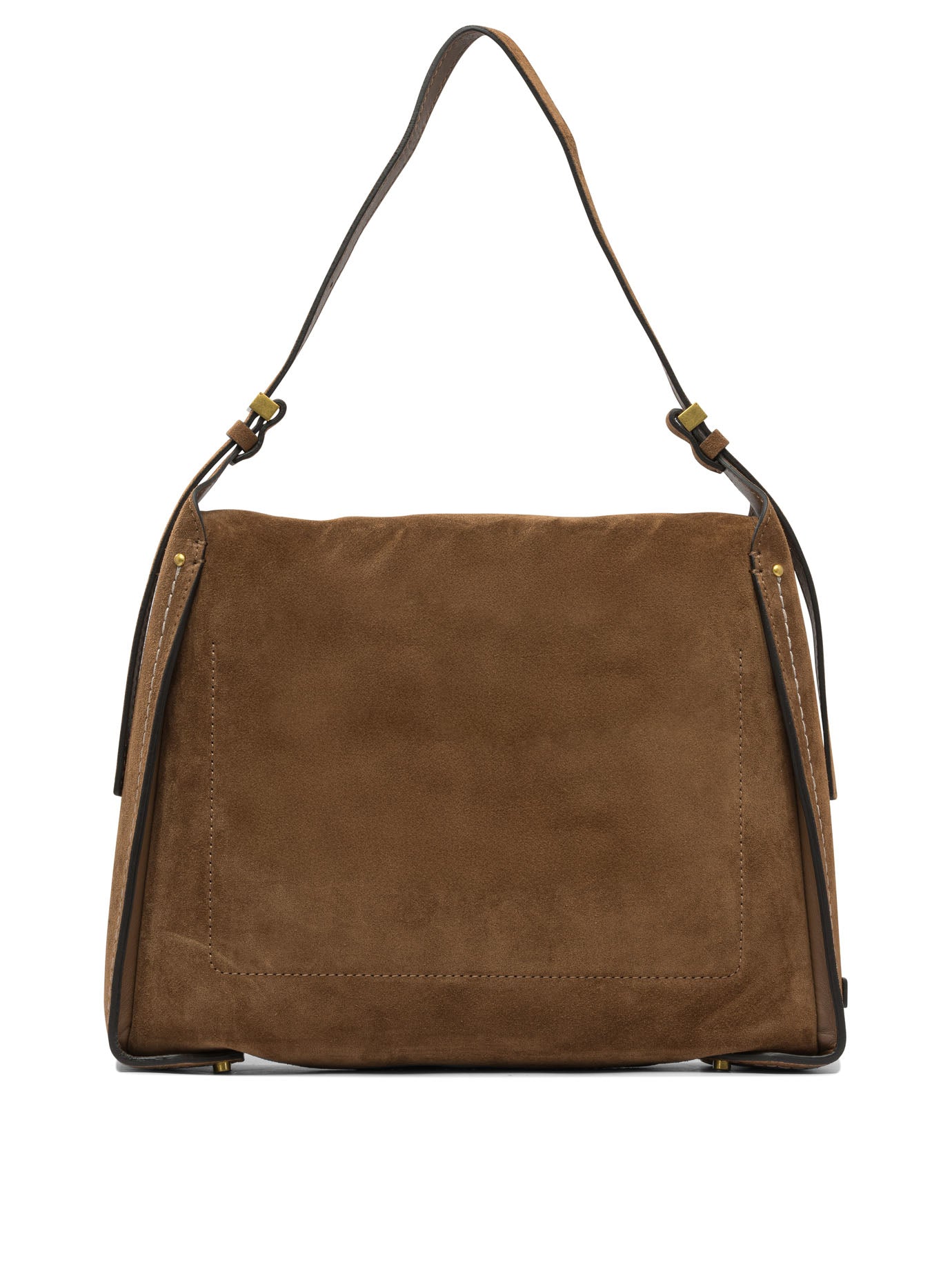 GIANNI CHIARINI Suede Shoulder Handbag