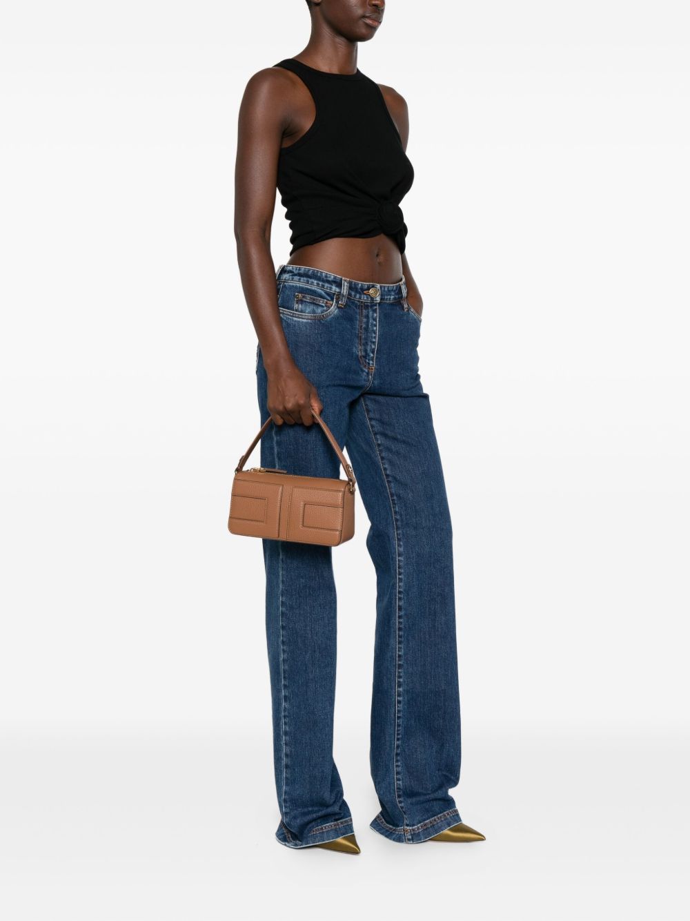 ELISABETTA FRANCHI Eco-Leather Handbag - 22 cm Mini Design