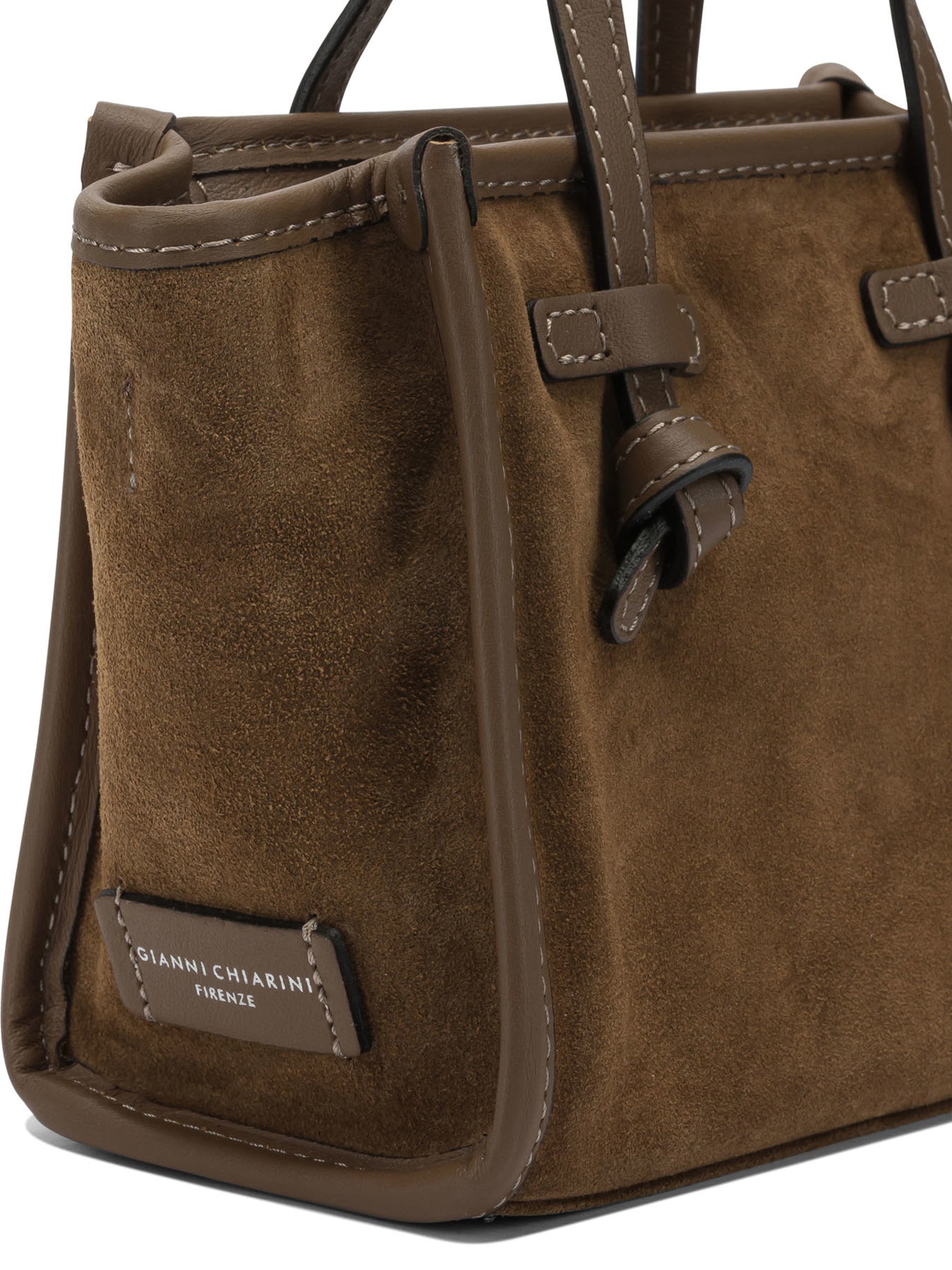 GIANNI CHIARINI Suede Leather Handbag – Fall/Winter 2025 Collection