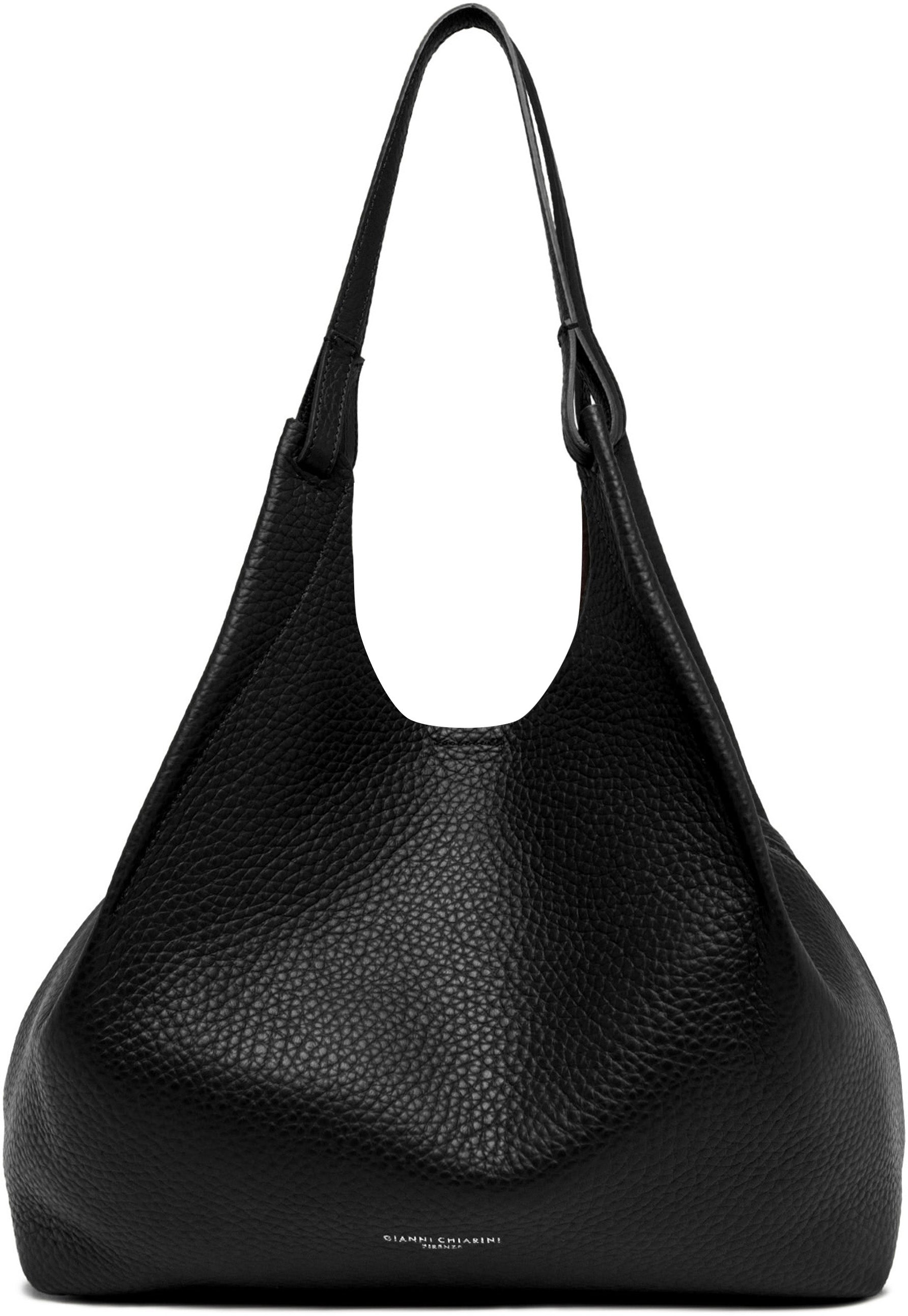 GIANNI CHIARINI Mini Hammered Leather Handbag