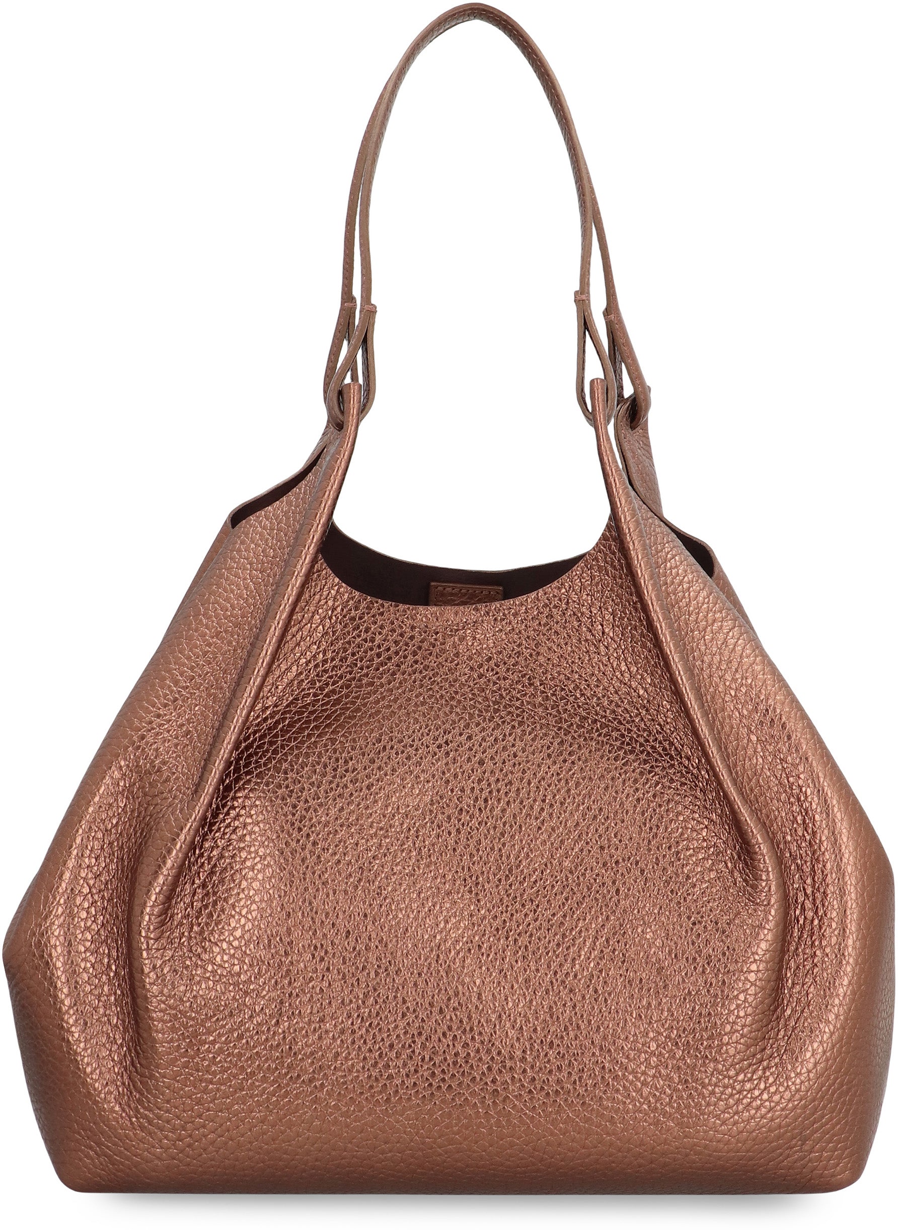 GIANNI CHIARINI Dual Leather Handbag - 34 CM Width