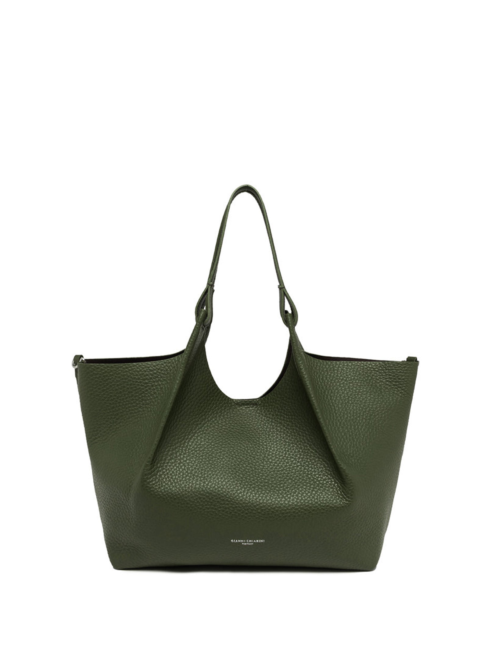 GIANNI CHIARINI Hammered Leather Handbag for Women