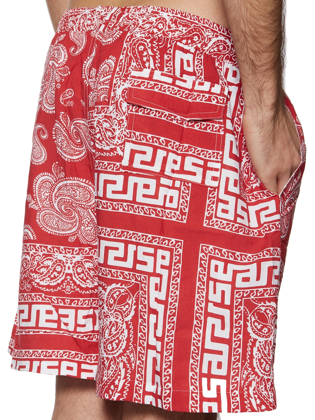 ARIES Bandana Print Mini Shorts - Size M