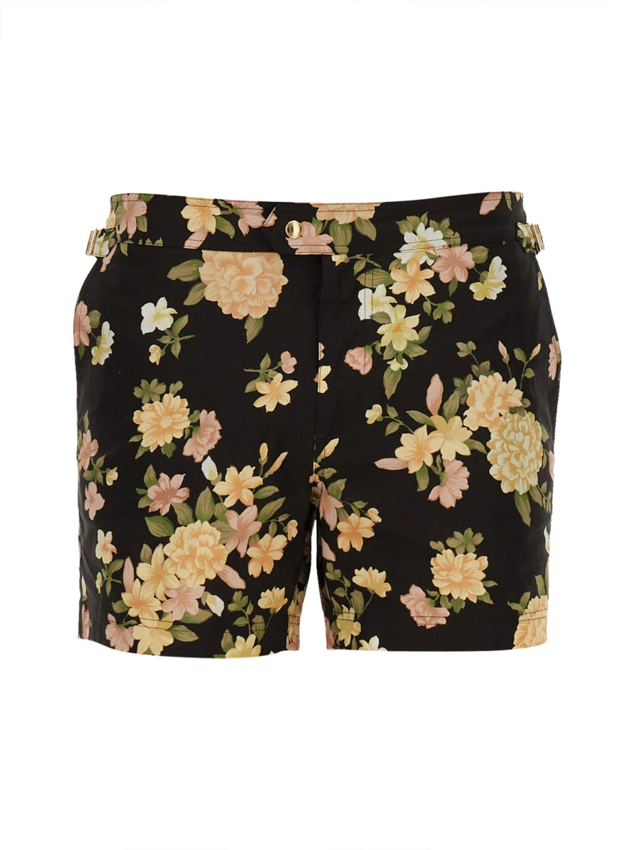 TOM FORD Floral Costume Shorts for Men