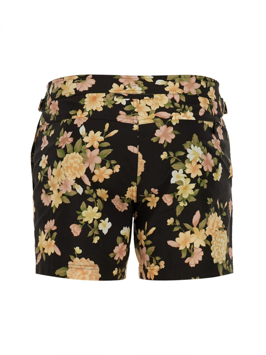 TOM FORD Floral Costume Shorts for Men